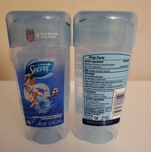Two (2) NWT Women's Secret Anti-Perspirant